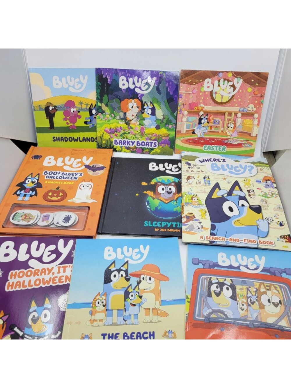 BLUEY Lot of 8 Children's Story & Activity Books - BK214